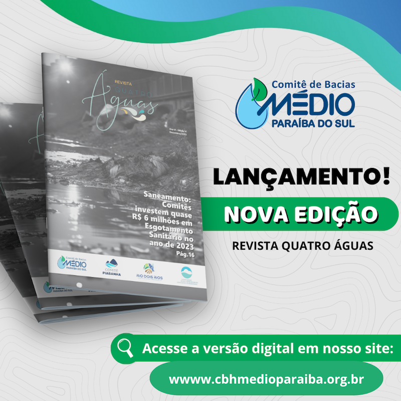 Confira a nova Revista Quatro Águas na versão digital